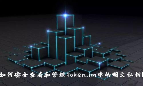 如何安全查看和管理Token.im中的明文私钥？